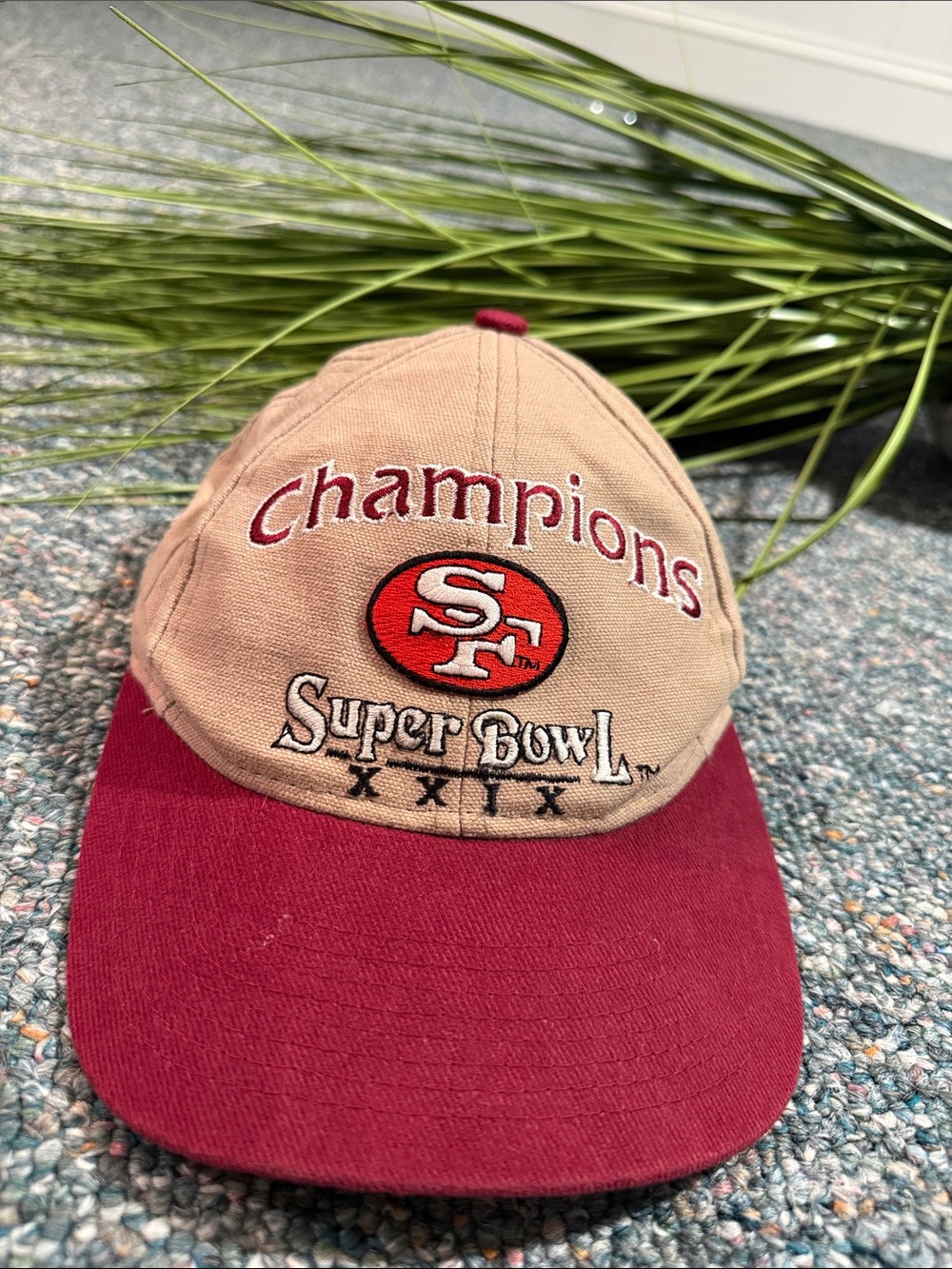 San Francisco 49ers Super Bowl Champions Cap - Vintage Logo 7